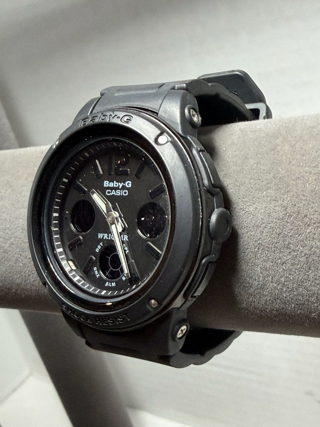 Casio Baby-G BGA-151 Black Analog-Digital Resin Watch 6