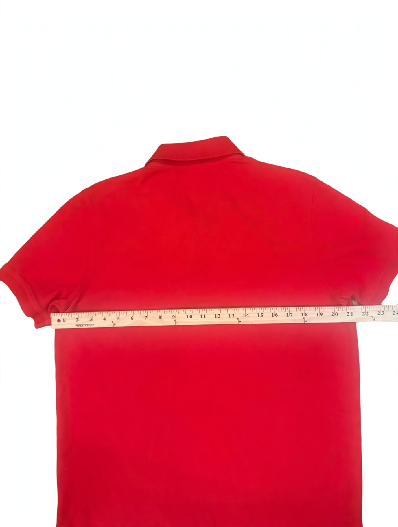 Brooks Brothers 1818 Slim Fit 100% Cotton Red Polo Shirt Men's Size L 7