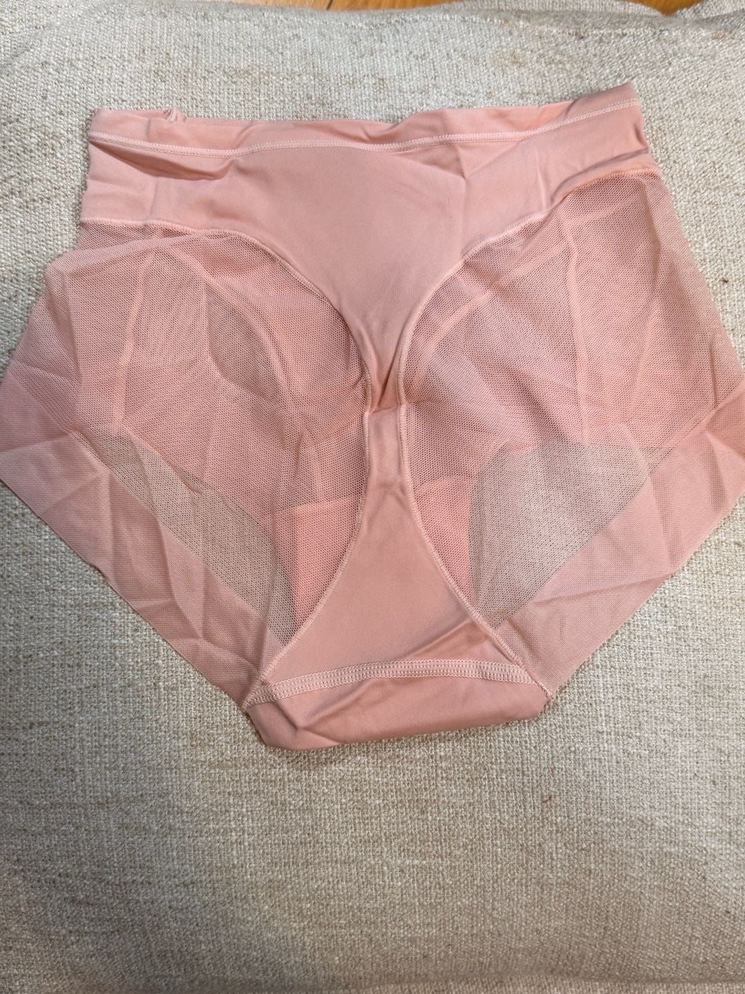 Soft High Waist Brief Solid Stretchy Underwear S 4