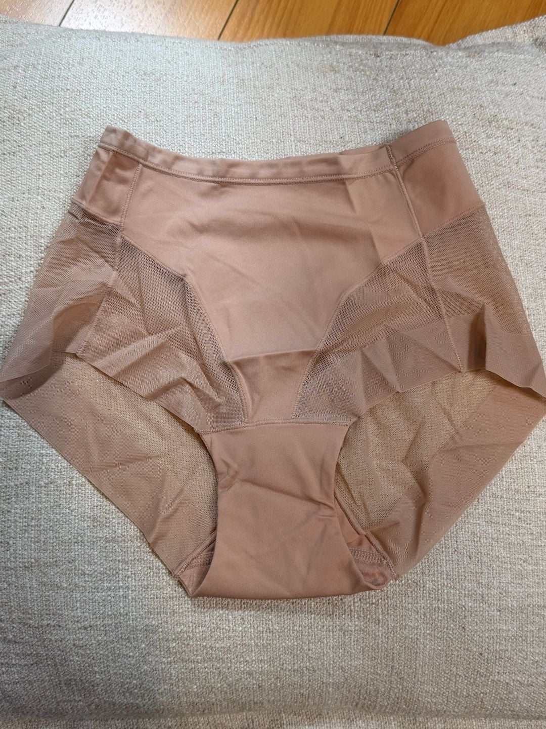 Soft High Waist Brief Solid Stretchy Underwear S 5