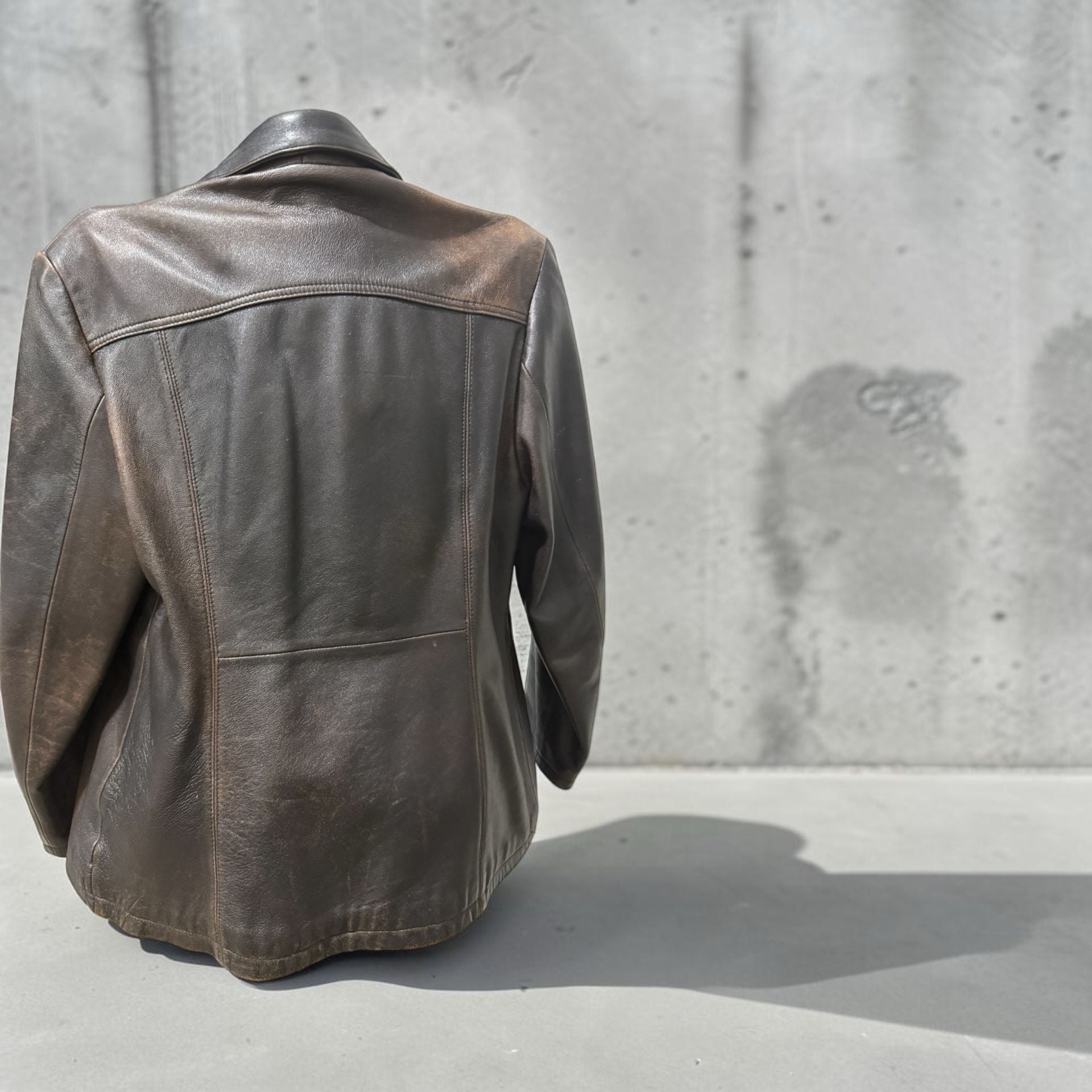 Maxim Brown Leather Jacket 7