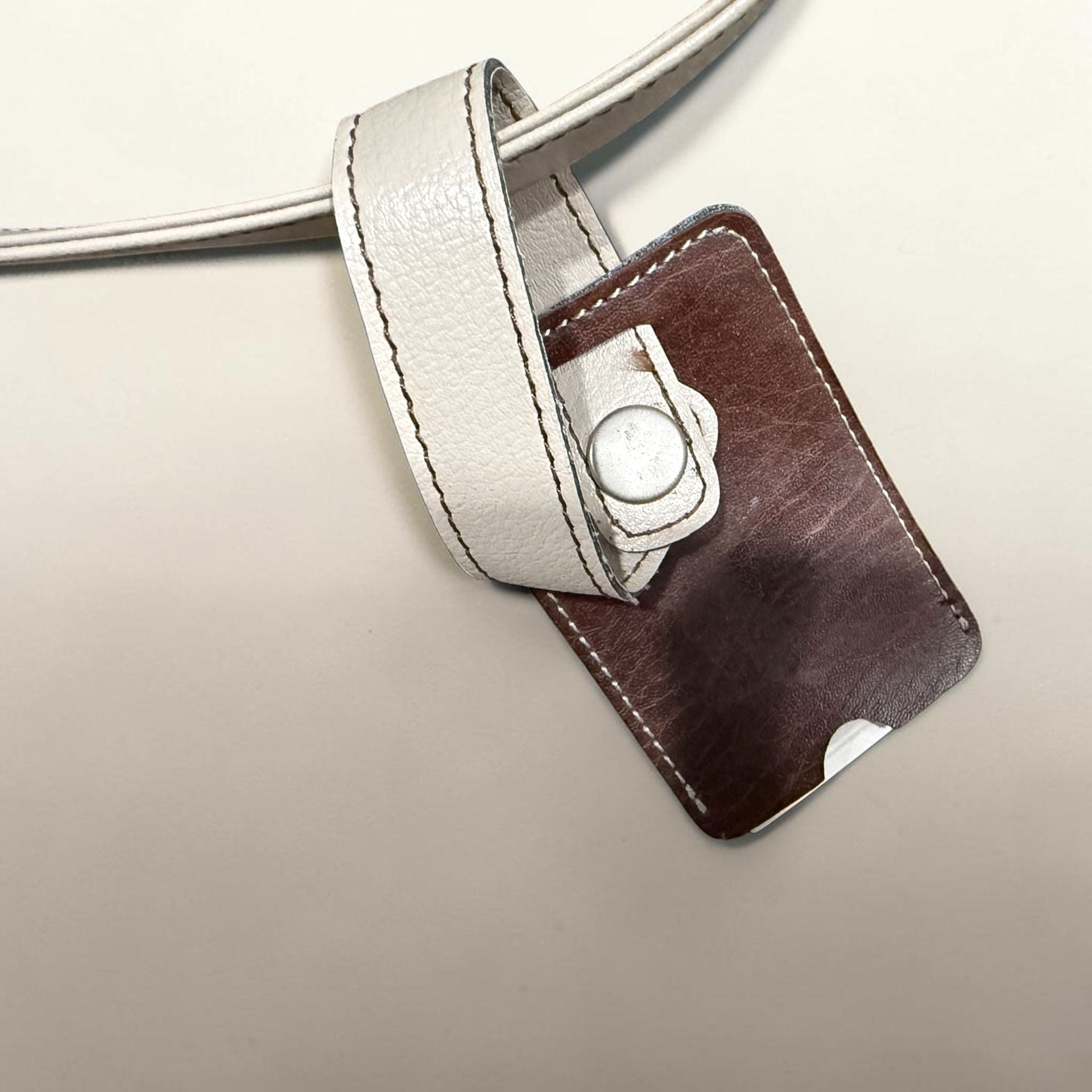 Samsonite Tweed and Leather Tote Bag 8