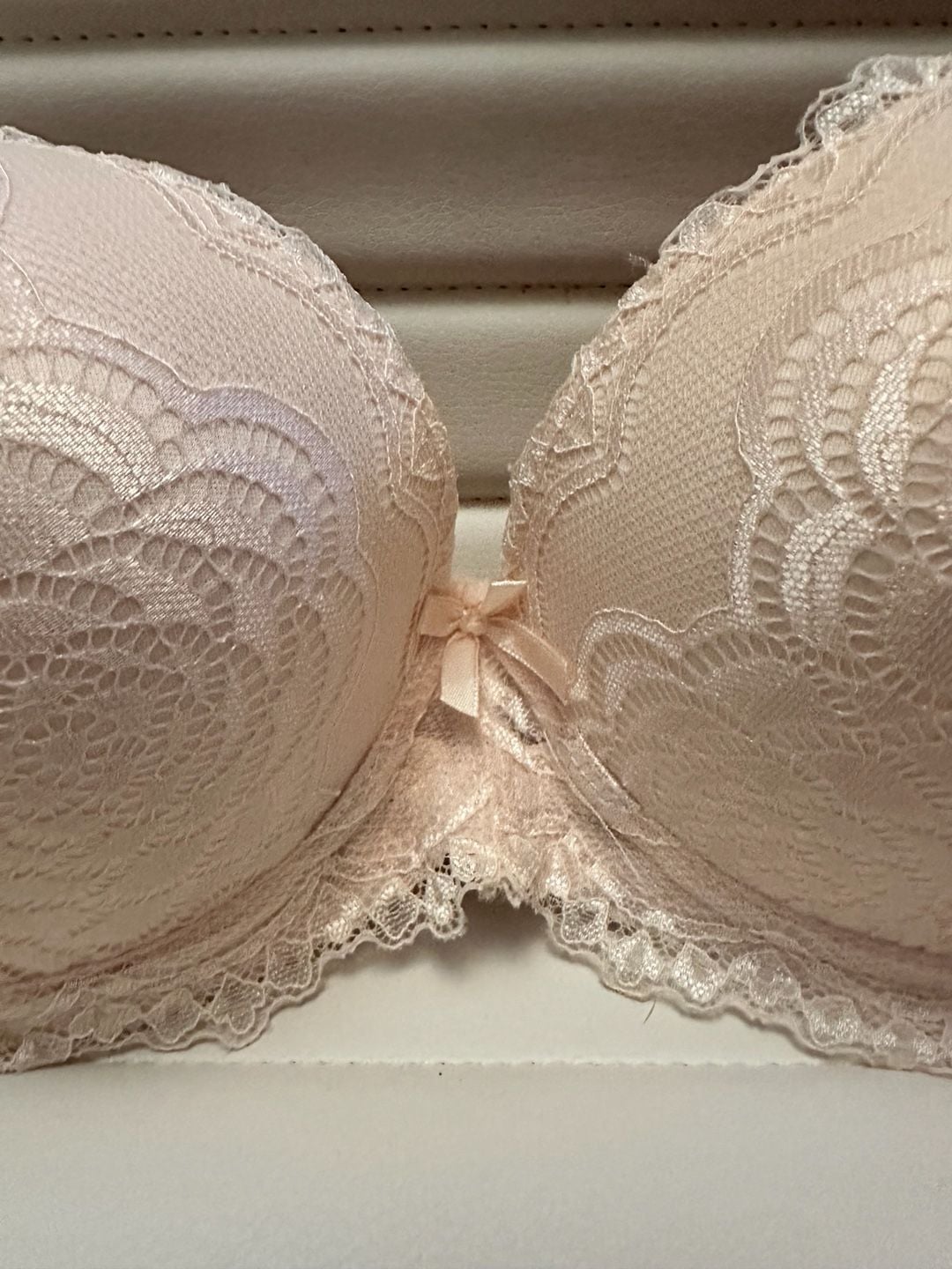 Rene Rofe Floral Lace Underwire Padded Bra Size 38C 3