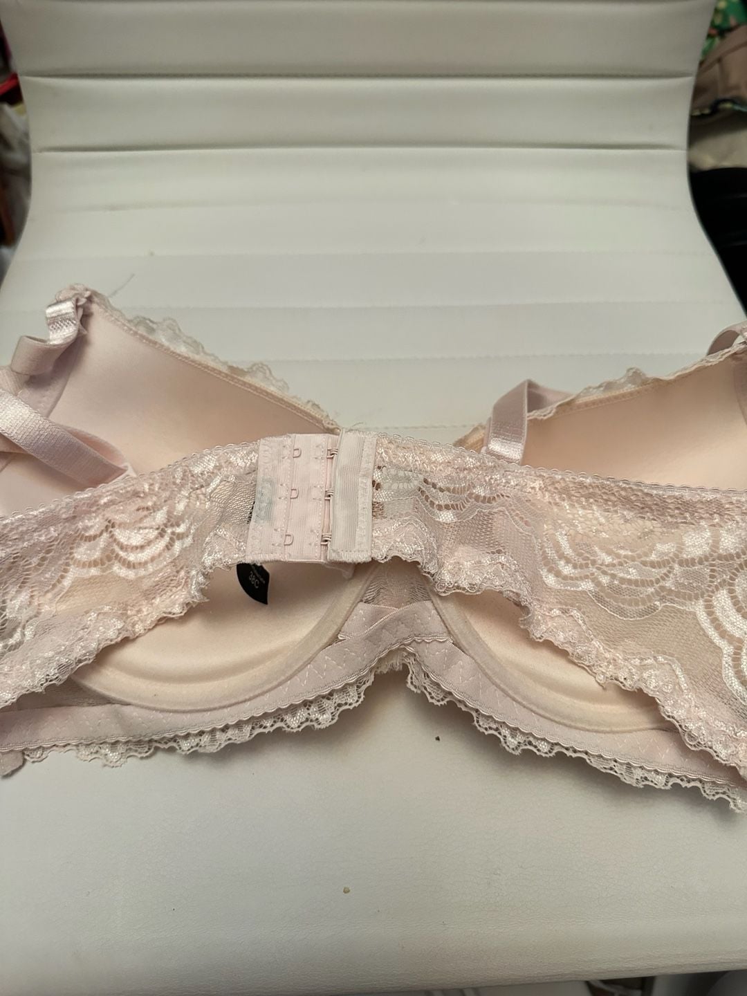 Rene Rofe Floral Lace Underwire Padded Bra Size 38C 4