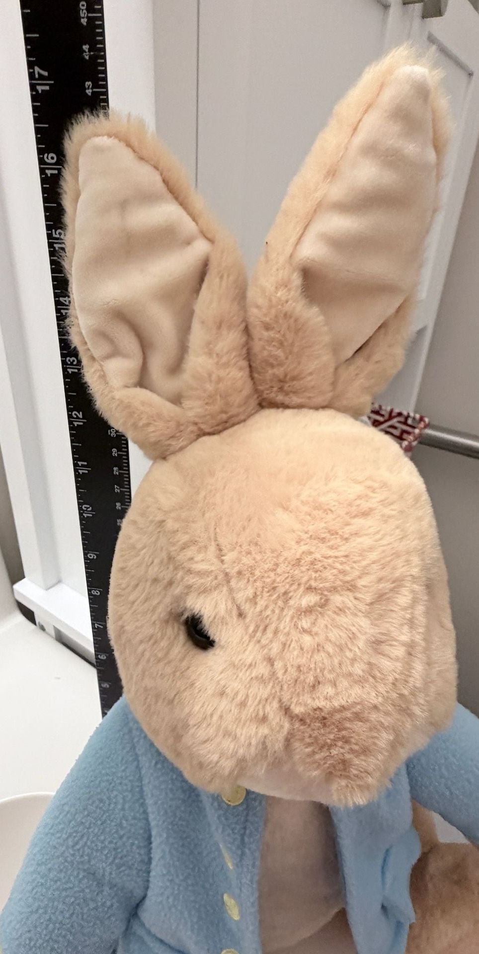 Rare GUND Peter Rabbit 17” Plush Beatrix Potter Classic Blue Jacket Toy Collectible 17