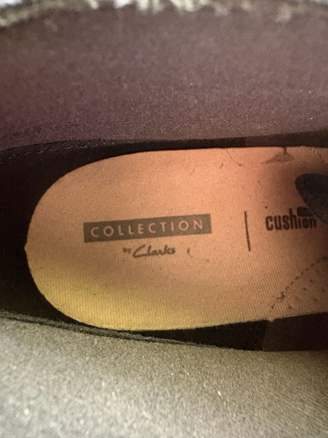 Clarks Collection by Clarks Women's Black Suede Lace-Up Wedge Booties, Sz 7 7
