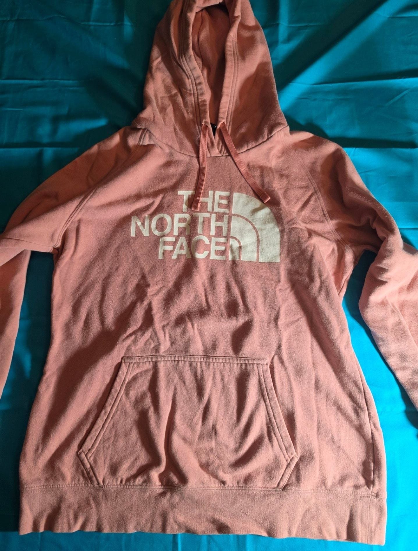 The North Face Women's Pink Pullover Hoodie Sweatshirt Large 2