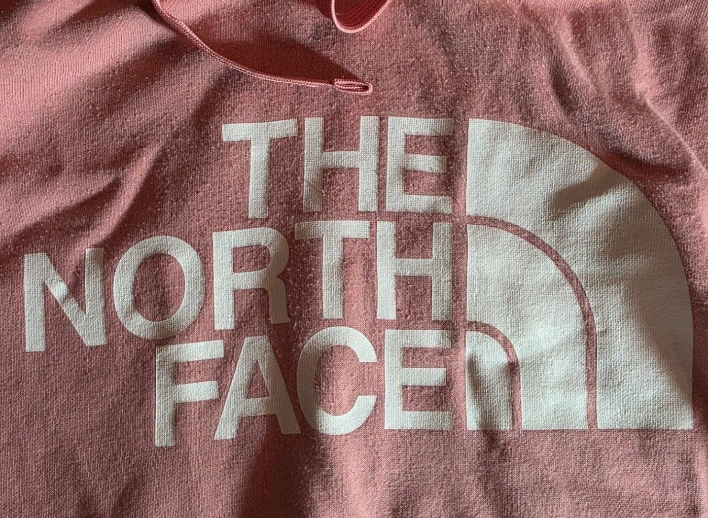 The North Face Women's Pink Pullover Hoodie Sweatshirt Large 4