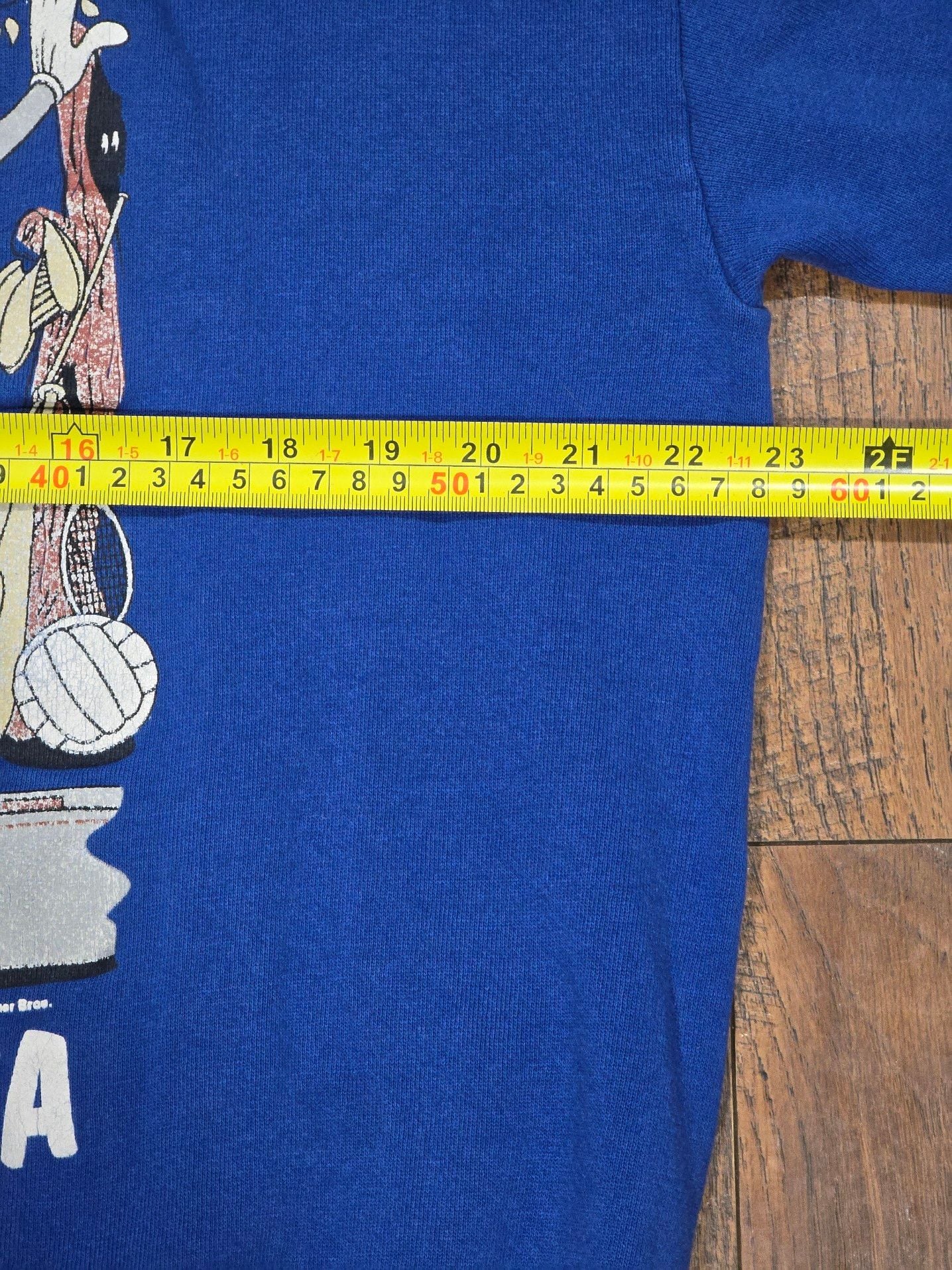 Vintage 1994 Looney Tunes Characters Cartoon Animation Crewneck Sweatshirt Jumper Navy Blue Size Large Made in USA - , 6