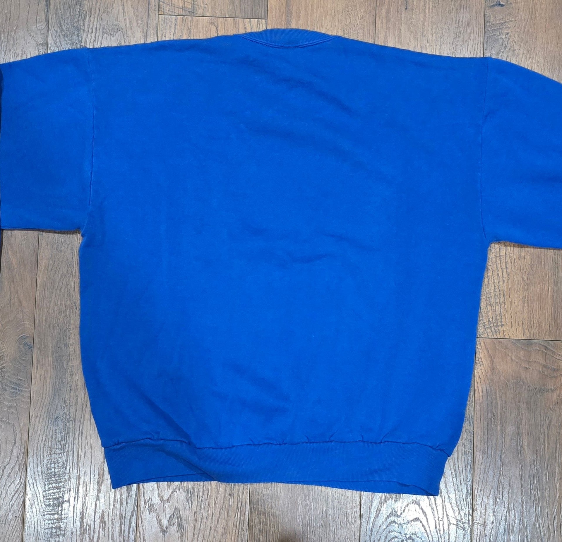 Vintage 1994 Looney Tunes Characters Cartoon Animation Crewneck Sweatshirt Jumper Navy Blue Size Large Made in USA - , 8