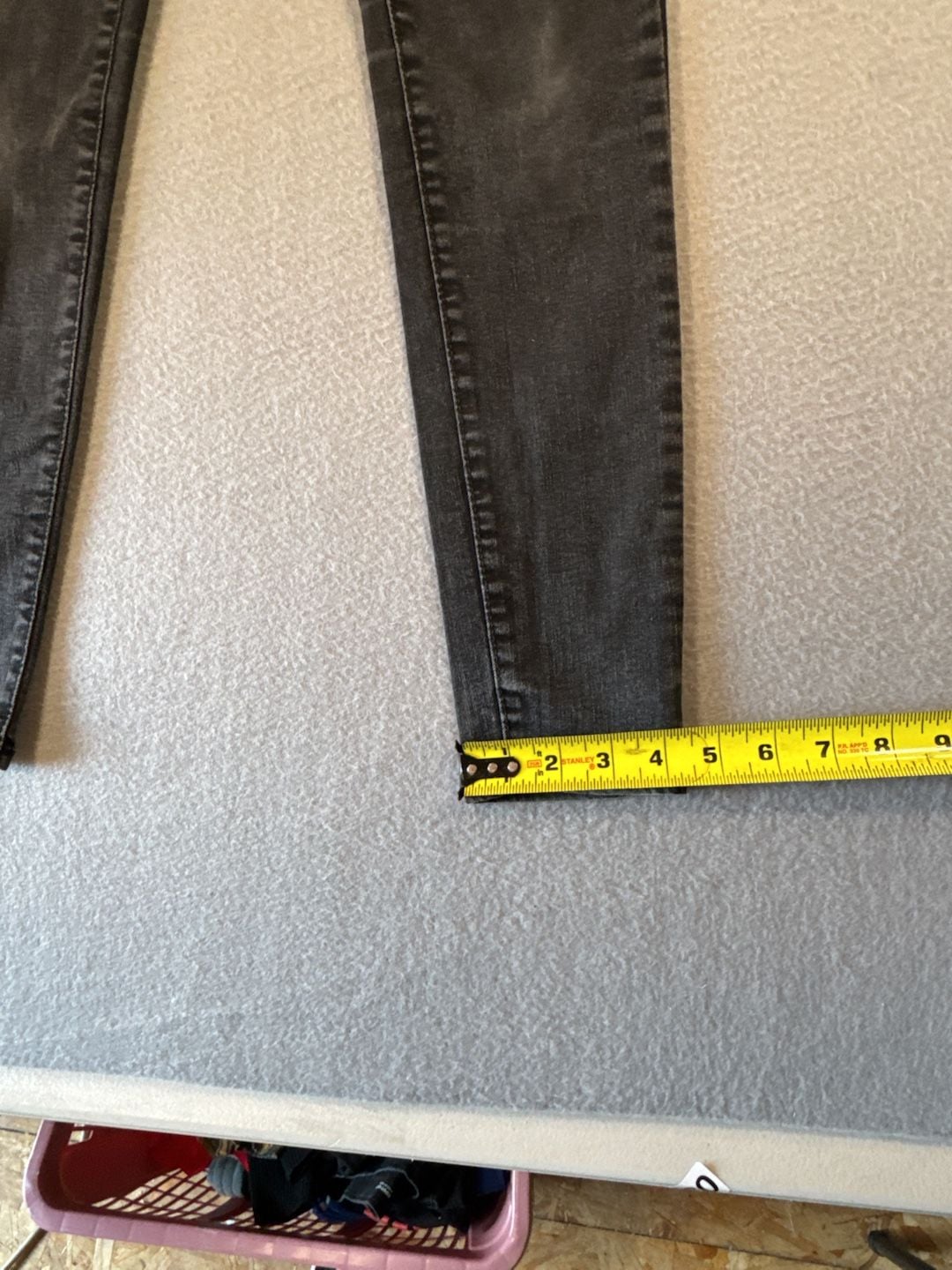 Old Navy Rockstar High Rise Skinny Jeans Gray Size 4 Petite 8