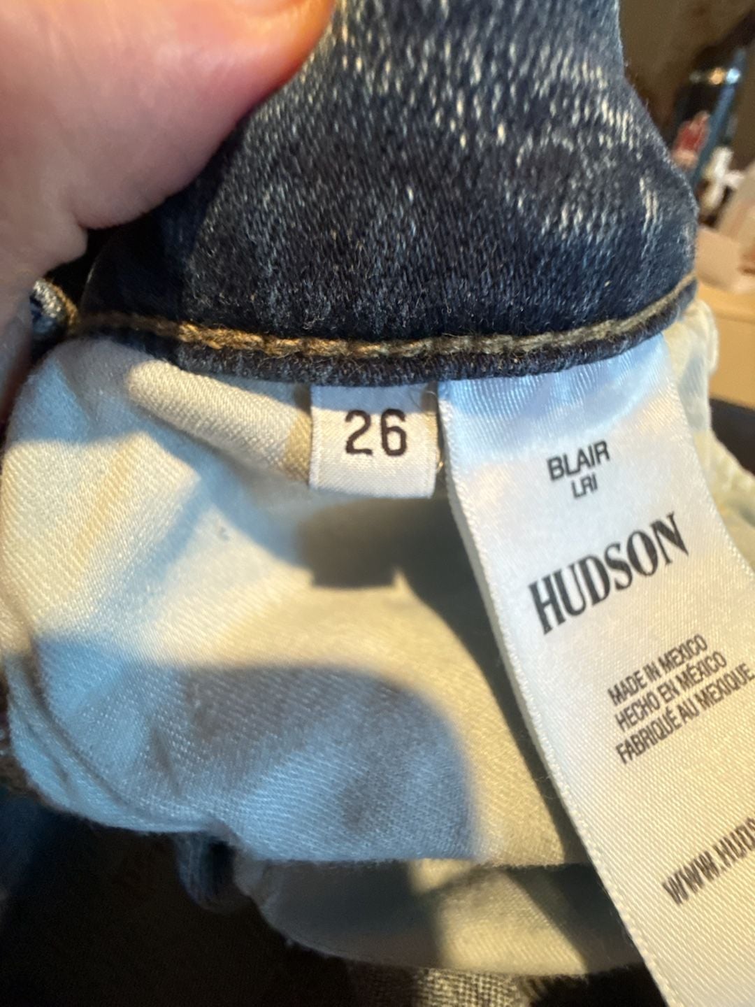 Hudson Blair Mid Rise Flare Jeans 7