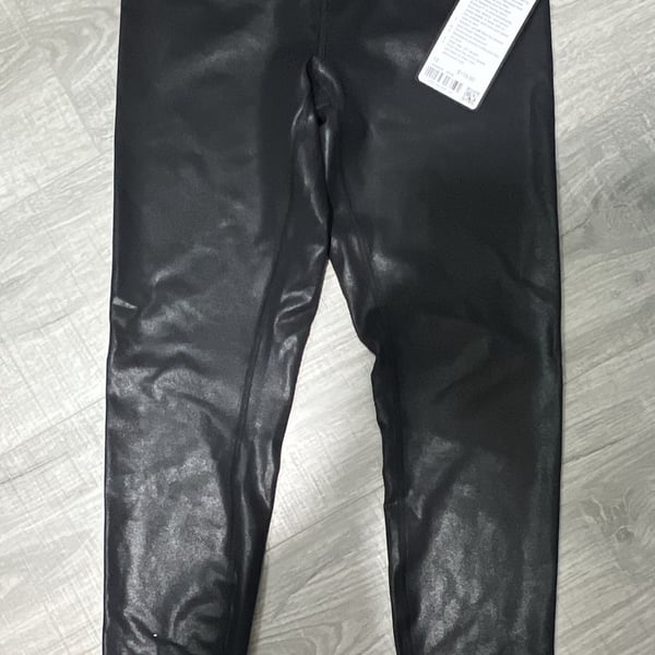 NWT Lululemon Wunder Train HR Tight 25" Foil Radiate Print Black Size 10