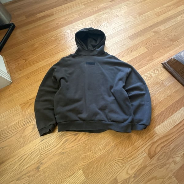 Fear of God Essentials Pullover Hoodie Charcoal