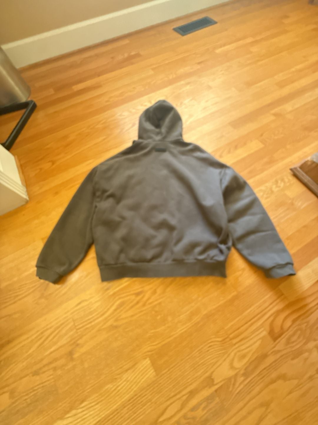 Fear of God Essentials Pullover Hoodie Charcoal 4