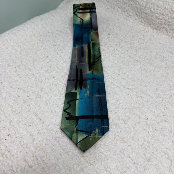 J. Garcia Nude Collection Collector's Edition Artist Proof No. 2013 Silk Tie