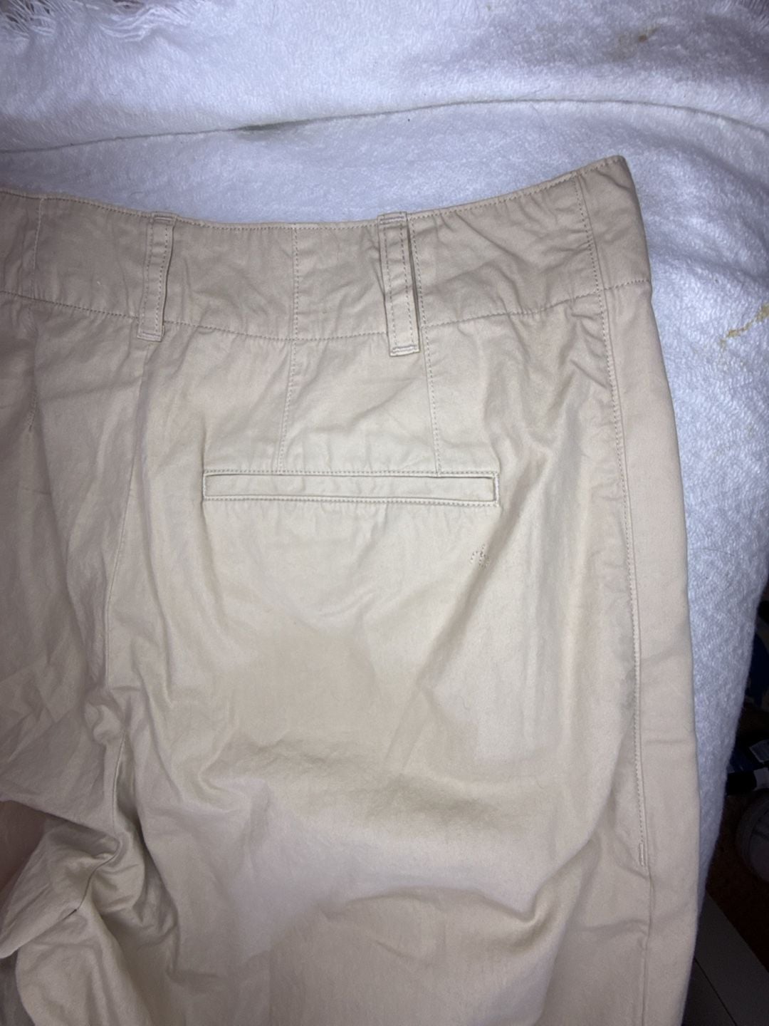 NWT Rag & Bone Donovan Pants Size 6 Khaki Peached Cotton Wide Leg $398 9
