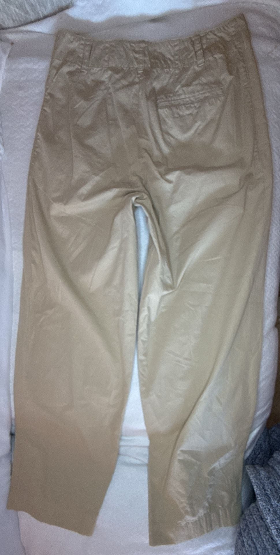 NWT Rag & Bone Donovan Pants Size 6 Khaki Peached Cotton Wide Leg $398 8