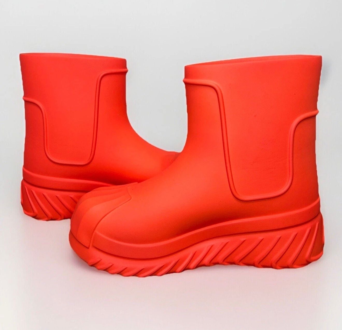 Adidas Originals Adifom Superstar Boot Solar Red Women Casual Rain Boots IE0392 Size 8.5 W 3