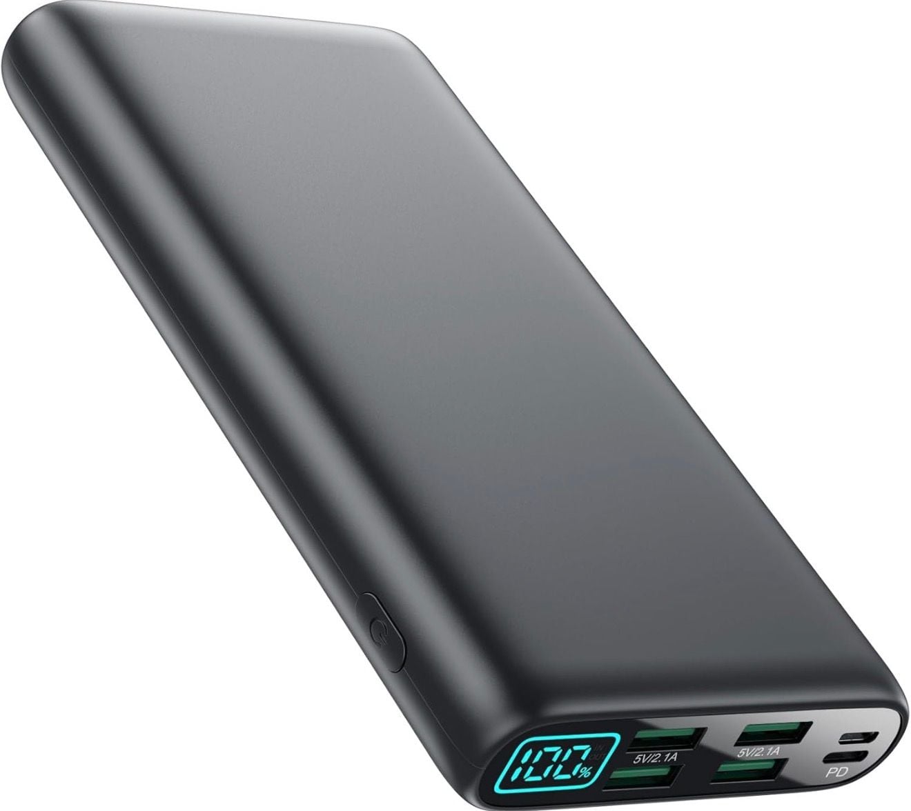 Portable Charger 38800mAh, LCD Display Power Bank, 4 USB Outputs 1