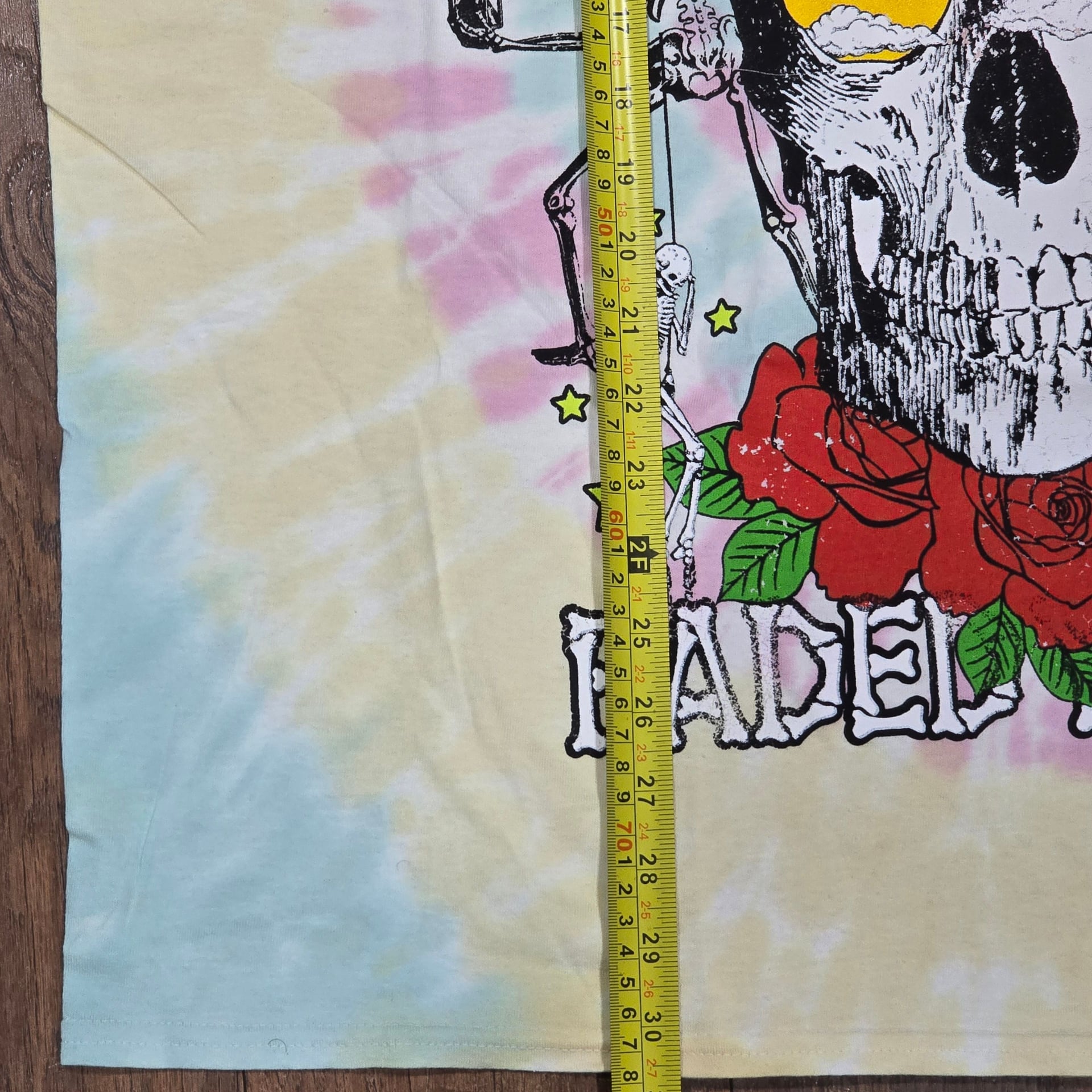 mnml Creating Chaos Skull Faded Youth Tie Dye Graphic T-Shirt 5