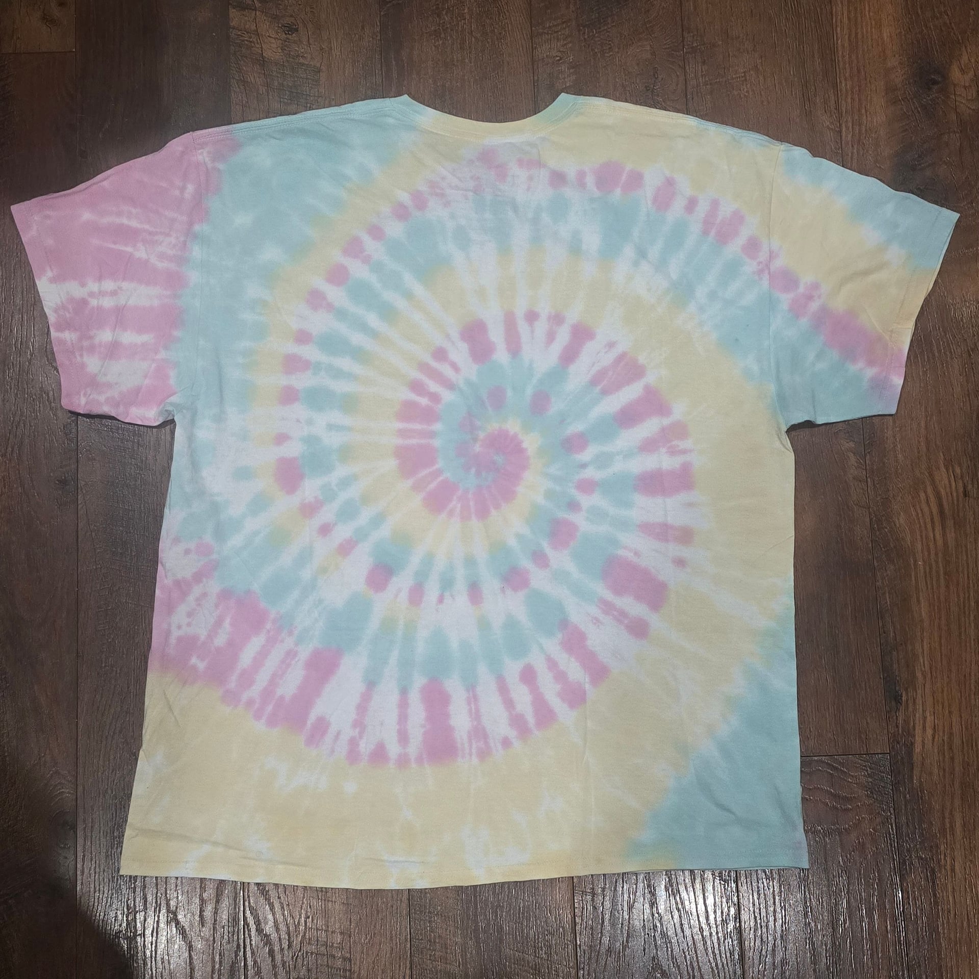 mnml Creating Chaos Skull Faded Youth Tie Dye Graphic T-Shirt 7