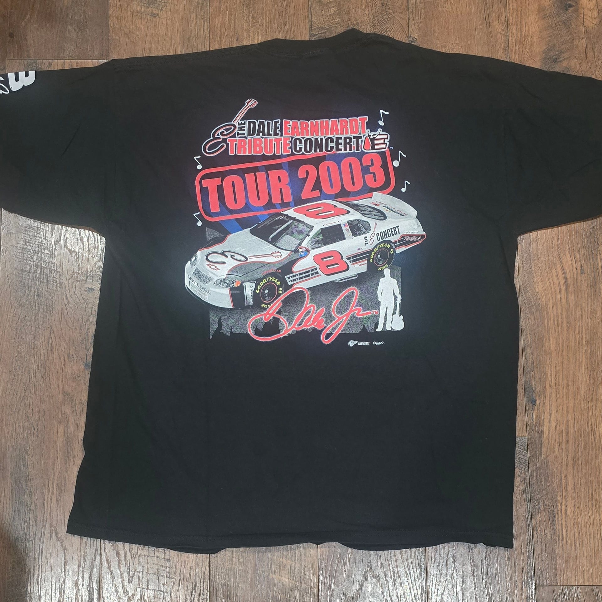 Vintage Winners Circle Dale Earnhardt Jr. The Concert Graphic T-Shirt 8