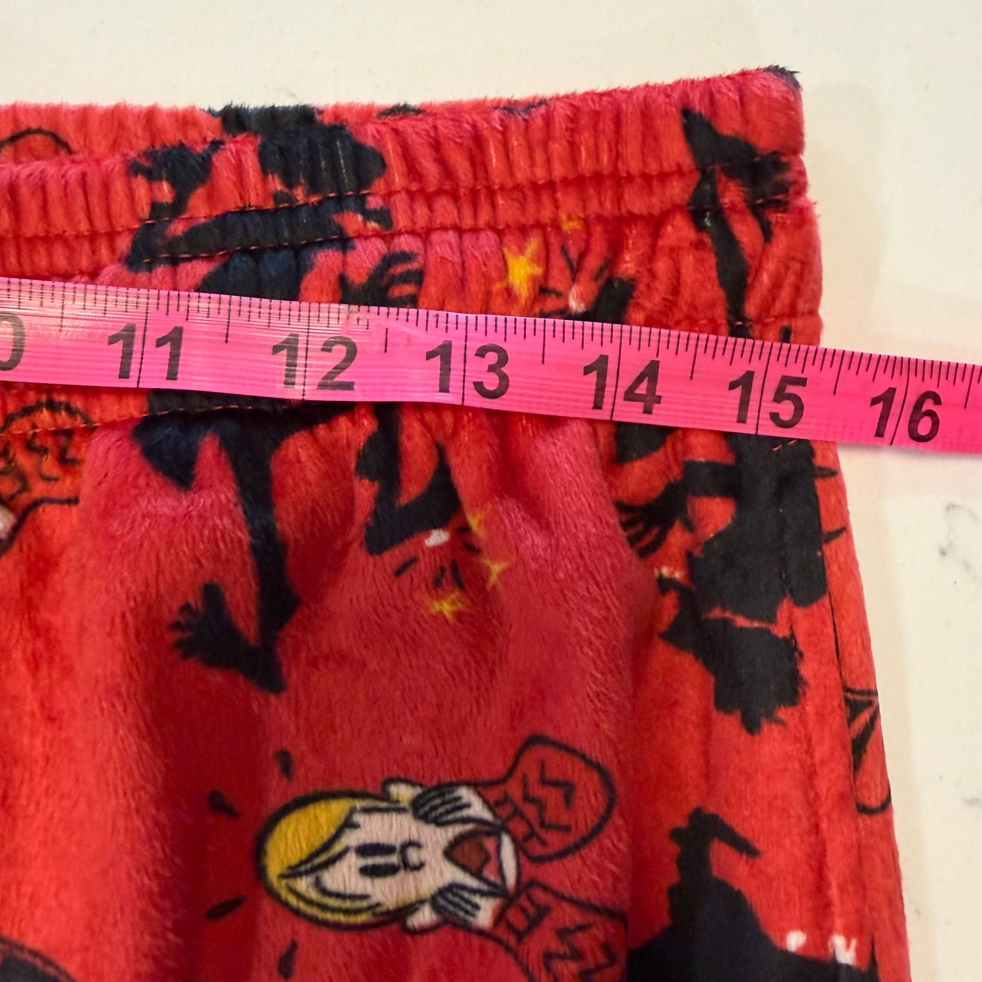 Home Alone Wet Bandits Fleece Lounge Pajama Pants Red Size S 4