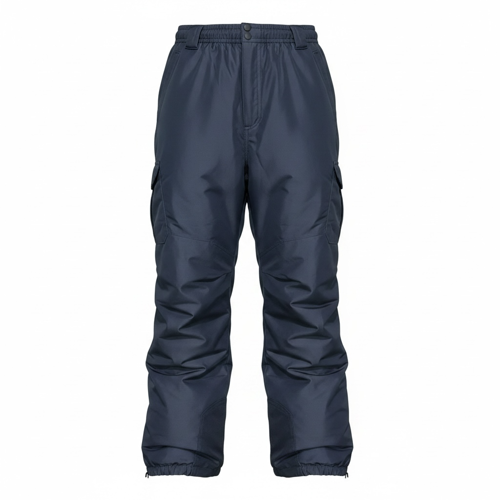 Arctic Quest Men's Snow Sports Cargo Pants in Charcoal, Size Small 2