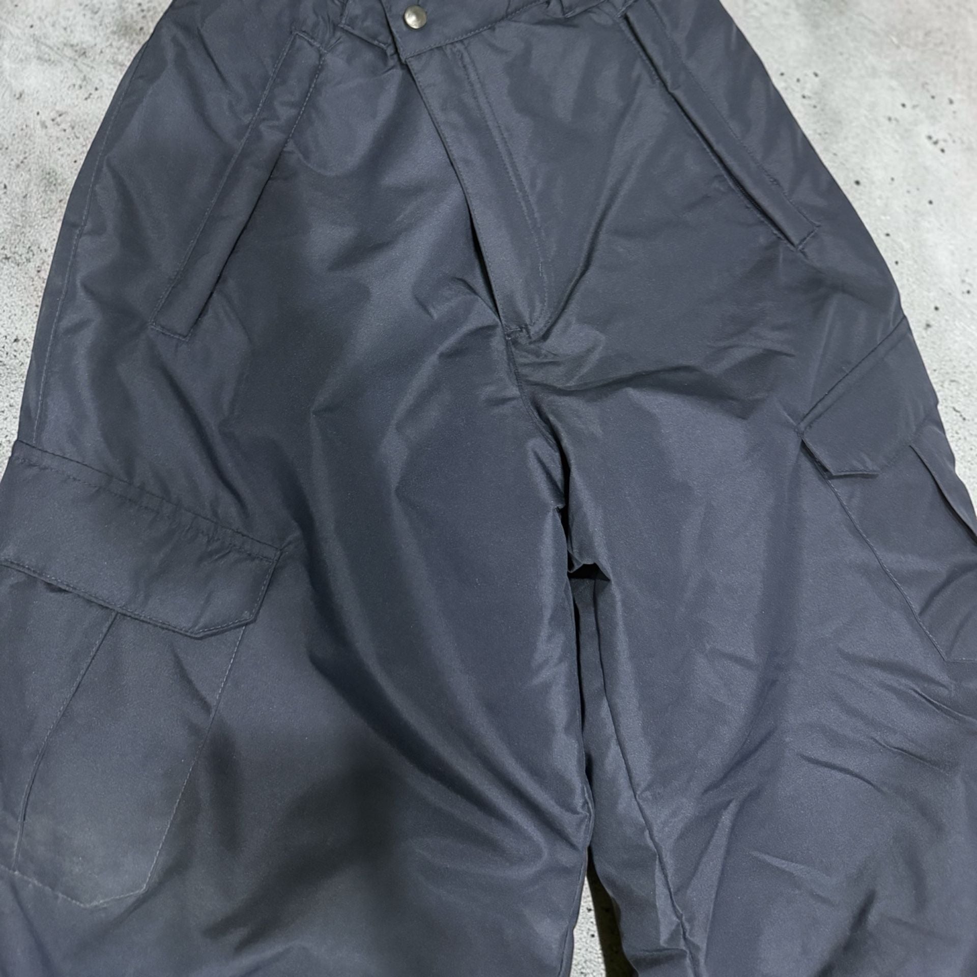 Arctic Quest Men's Snow Sports Cargo Pants in Charcoal, Size Small 16