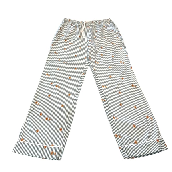 Wondershop Men's Gingerbread Man Striped Pajama Pants Size M