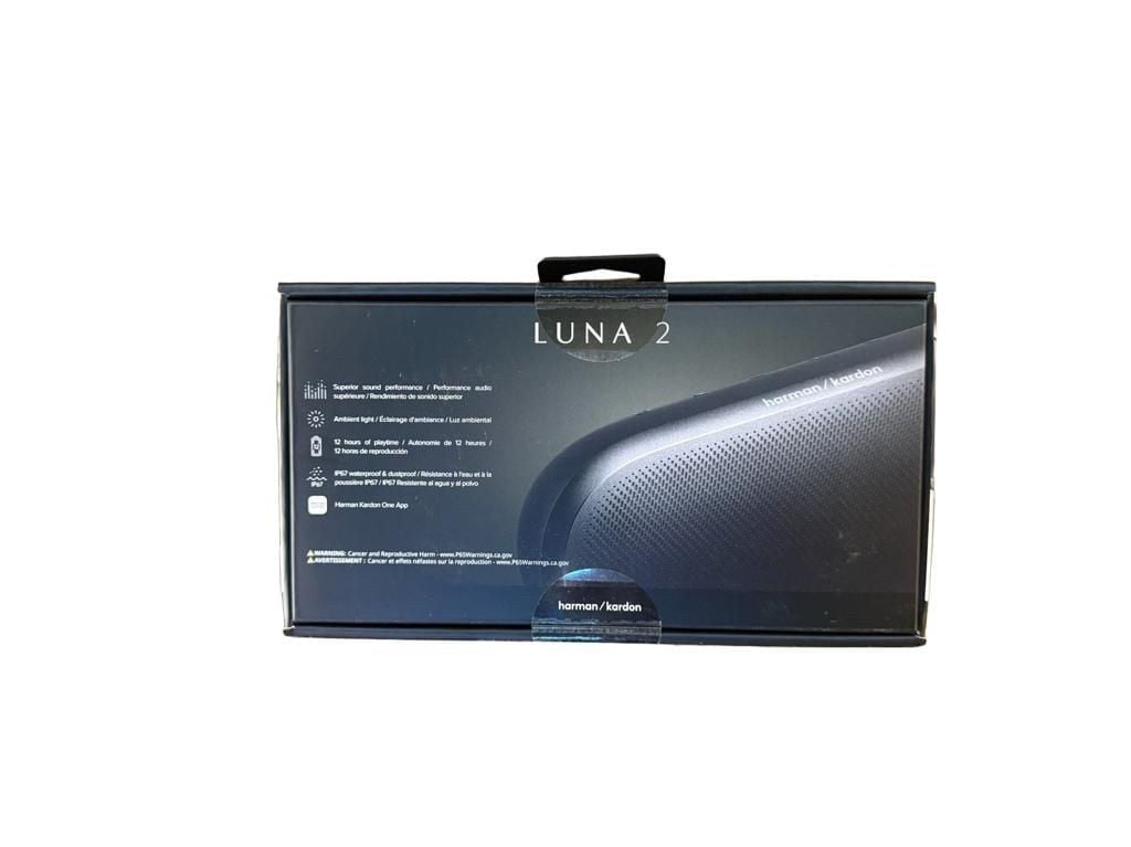 Harman Kardon Luna 2 Classic Black Waterproof Bluetooth Speaker Wireless Audio 2