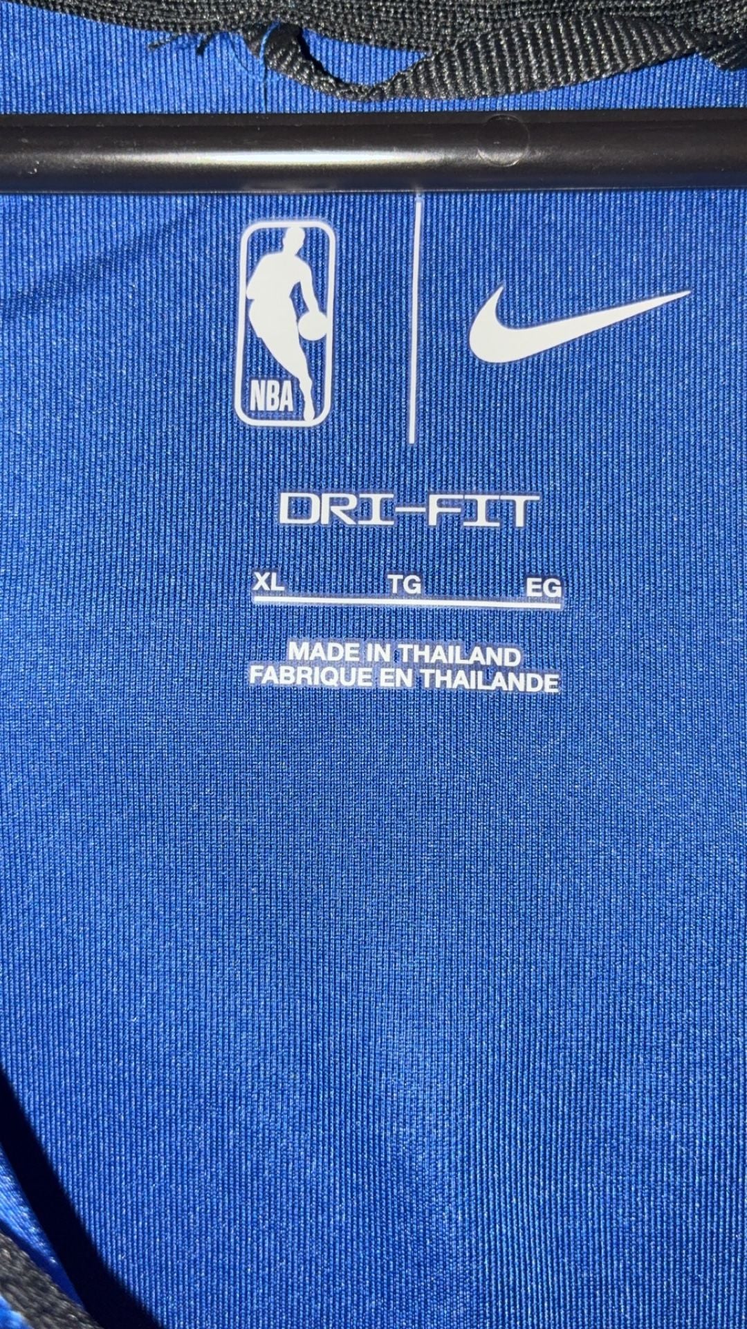 Nike NBA Philadelphia 76ers Dri-FIT Full-Zip Hoodie Royal Blue XL 4