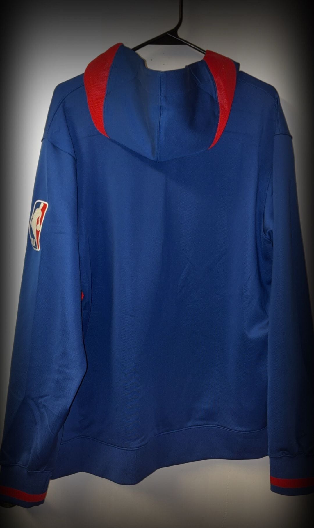 Nike NBA Philadelphia 76ers Dri-FIT Full-Zip Hoodie Royal Blue XL 6