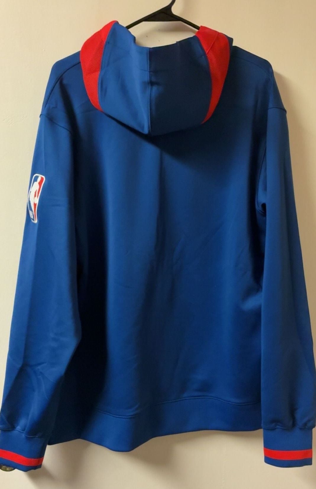 Nike NBA Philadelphia 76ers Dri-FIT Full-Zip Hoodie Royal Blue XL 7