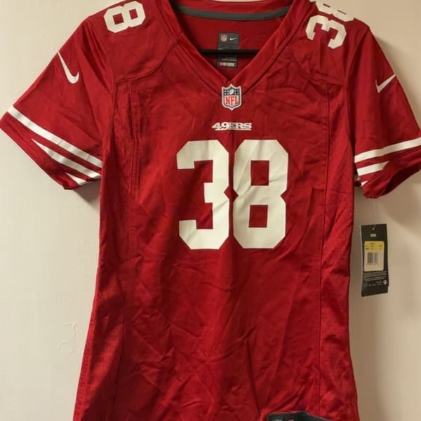 Nike Jarryd Hayne #38 San Francisco 49ers Women's Football Jersey Size S