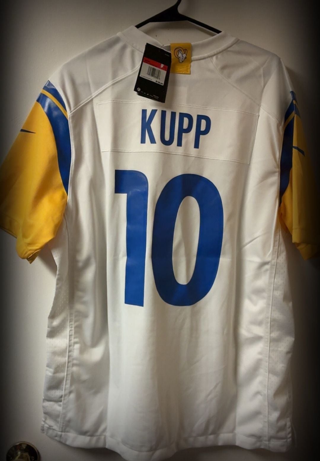 Nike Men's Los Angeles Rams Cooper Kupp #10 White Game Jersey 6