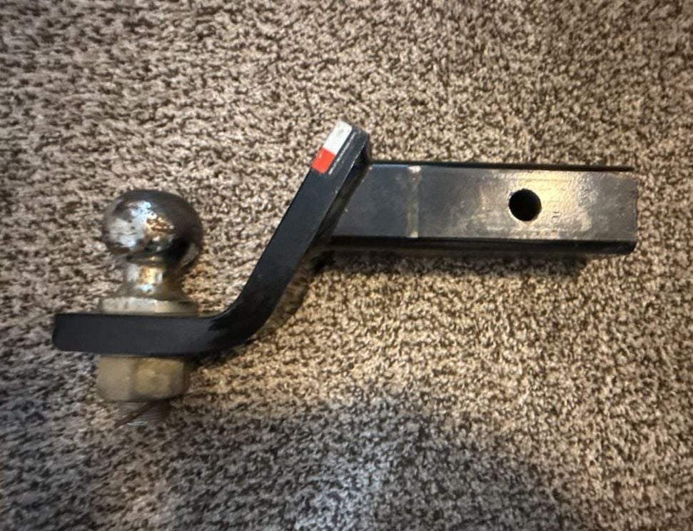 U-Haul Power Tow Starter Kit 2 1/4" Drop Ball Mount & 2" Ball 7500 lb 2