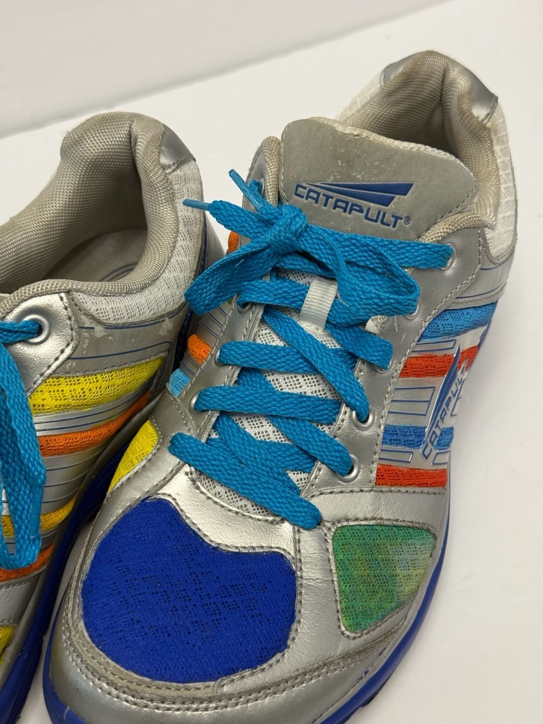 Catapult Phillip Lite Men’s 10.5 Running Walking Shoes Gray Blue Multicolor 4