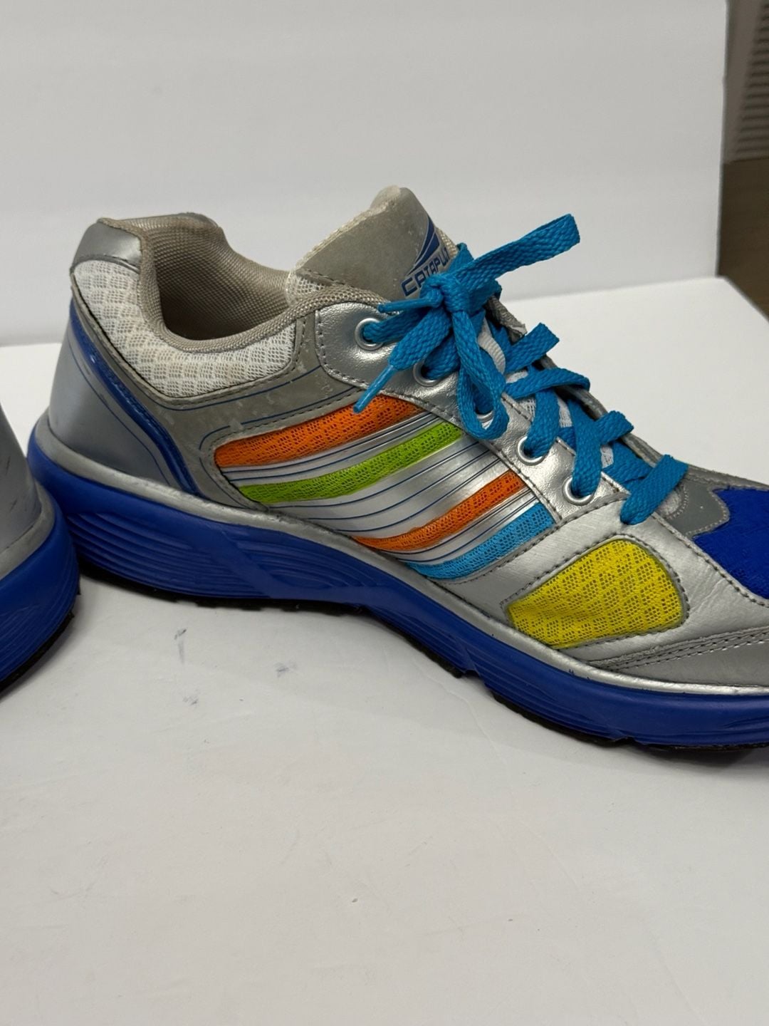 Catapult Phillip Lite Men’s 10.5 Running Walking Shoes Gray Blue Multicolor 7