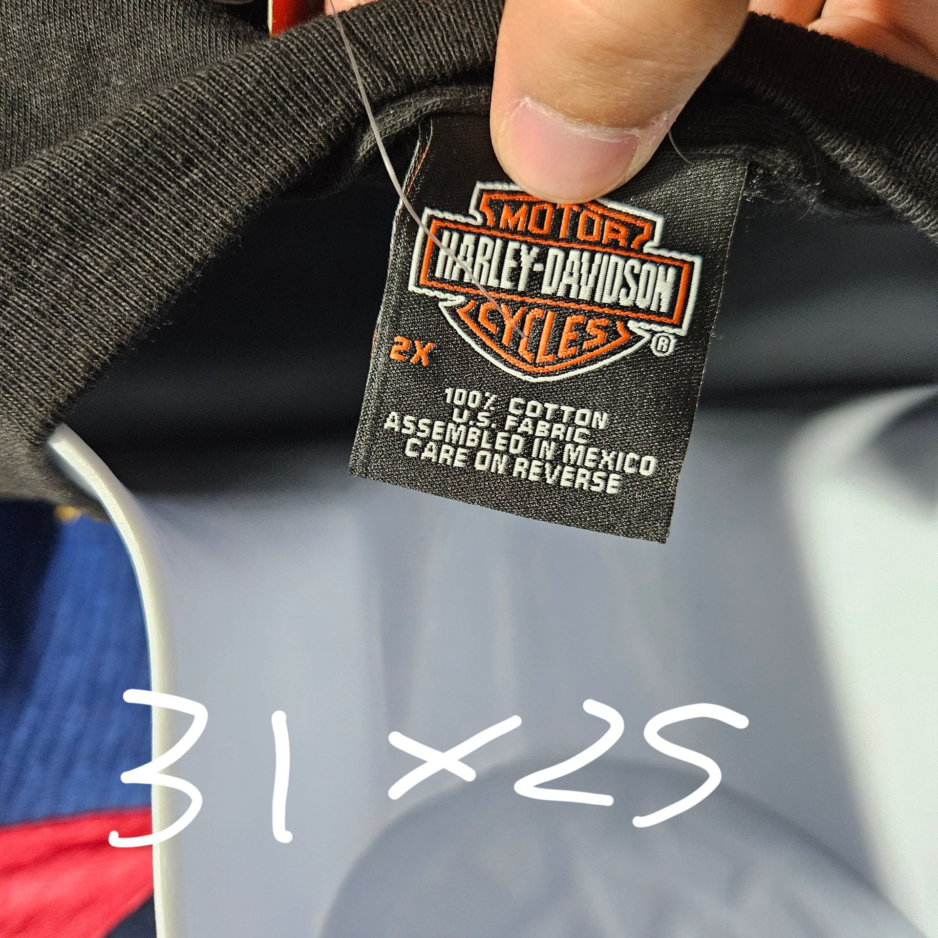 Rare 2001 Harley Davidson New York City Twin Towers Shirt XXL 6
