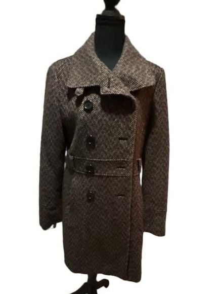 Giaccia Tweed Coat with Belt 2