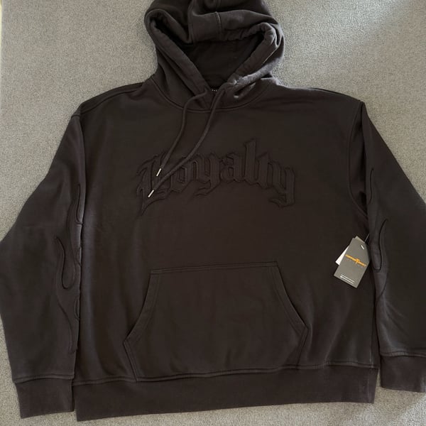 Copper Rivet Loyalty Hoodie Black NWT