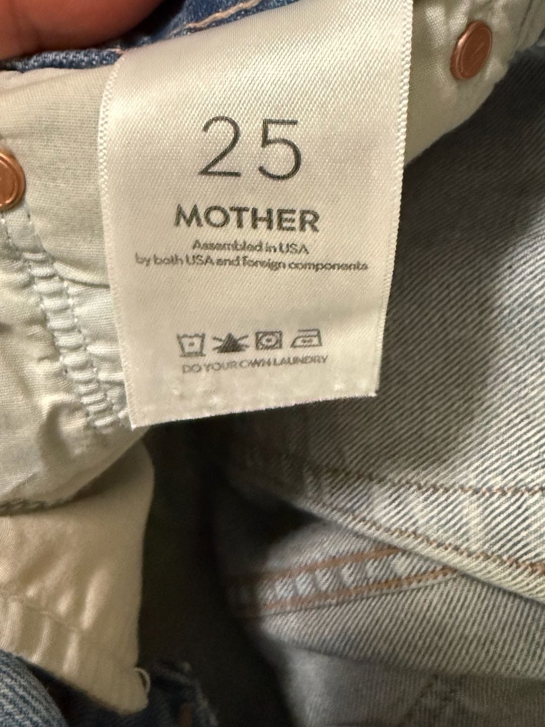 MOTHER The Ditcher Maxi Super Fray Denim Skirt 8