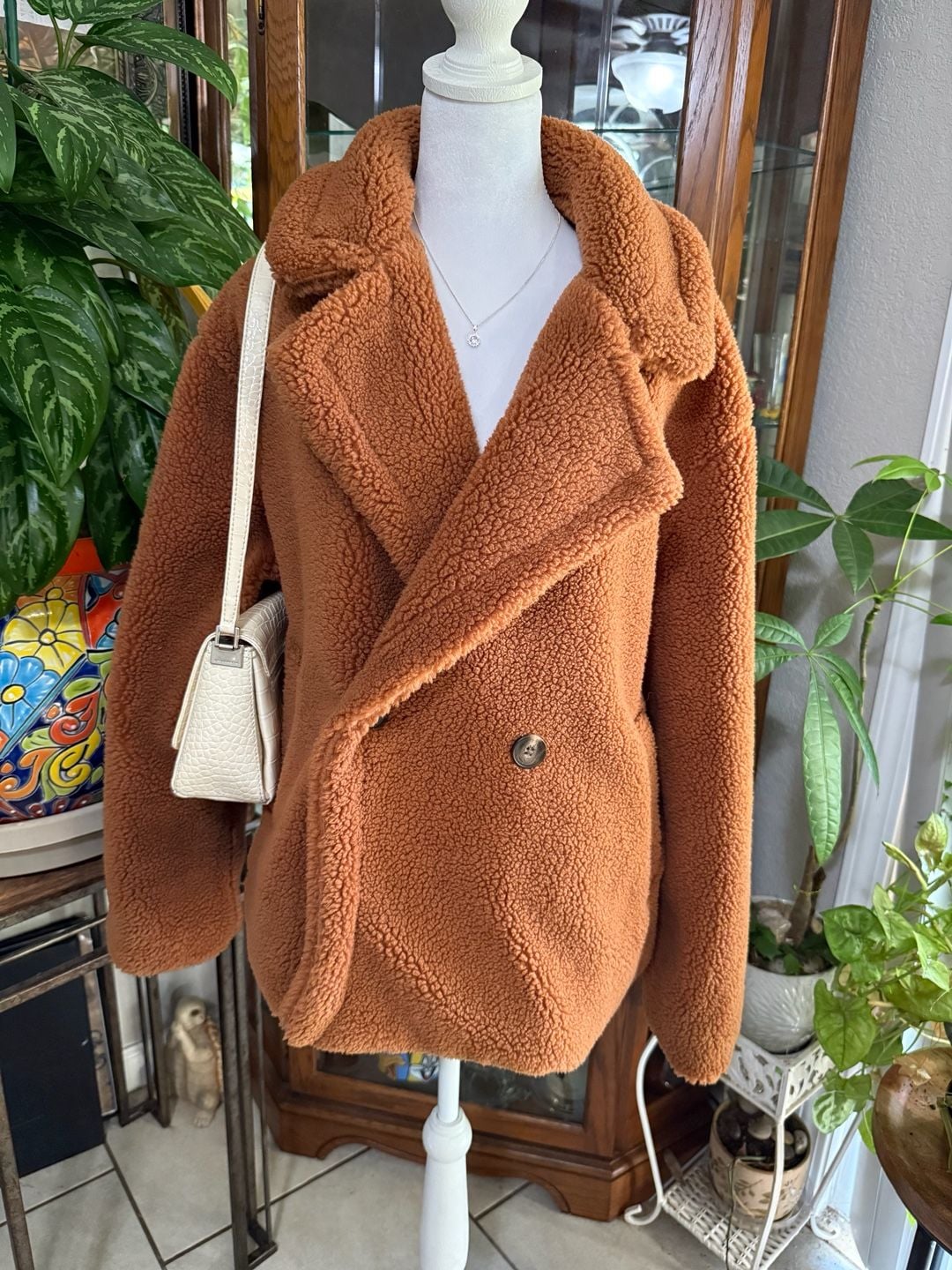 GAP NWT Sherpa Teddy Bear Coat 2