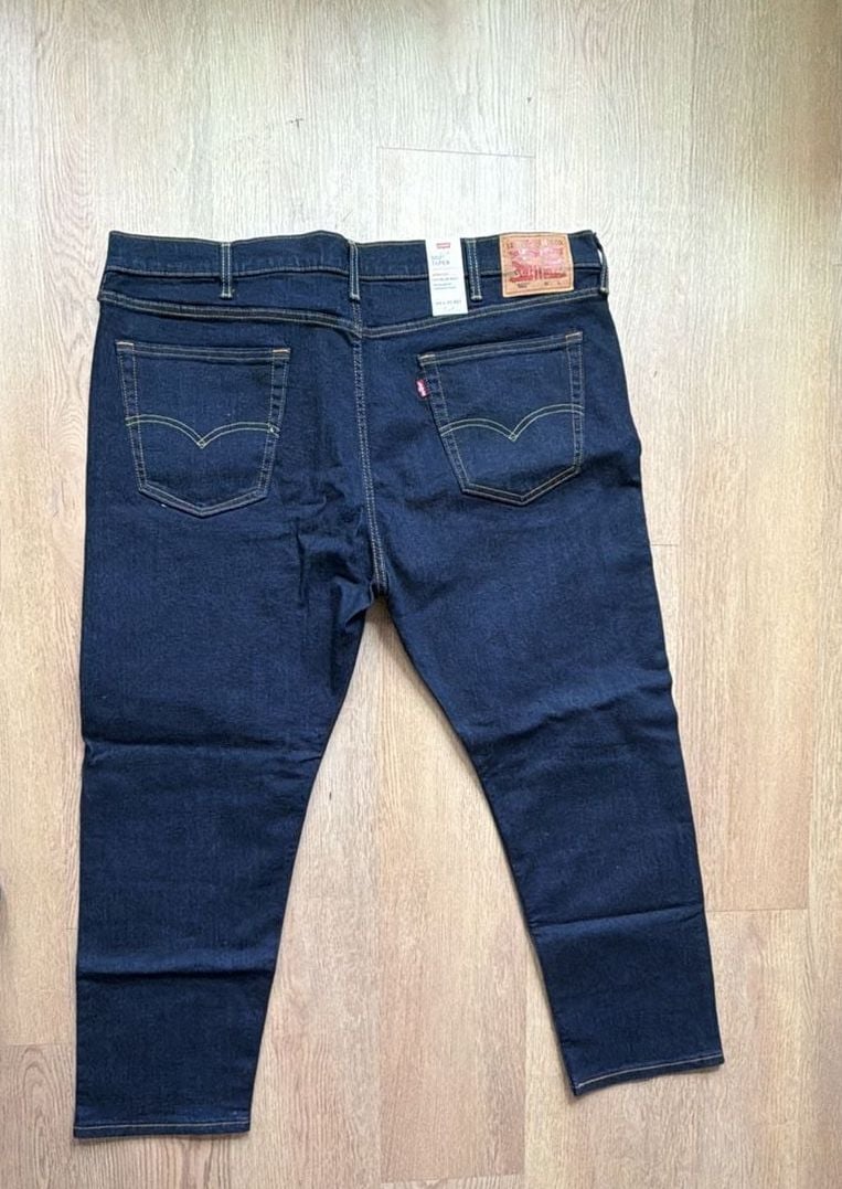 Levi's 502 Taper Jeans Big & Tall Stretch 44x30 3