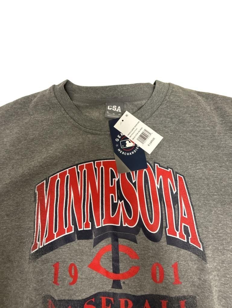 Minnesota Twins Classic Fleece Crew Neck Sweatshirt 0050 4