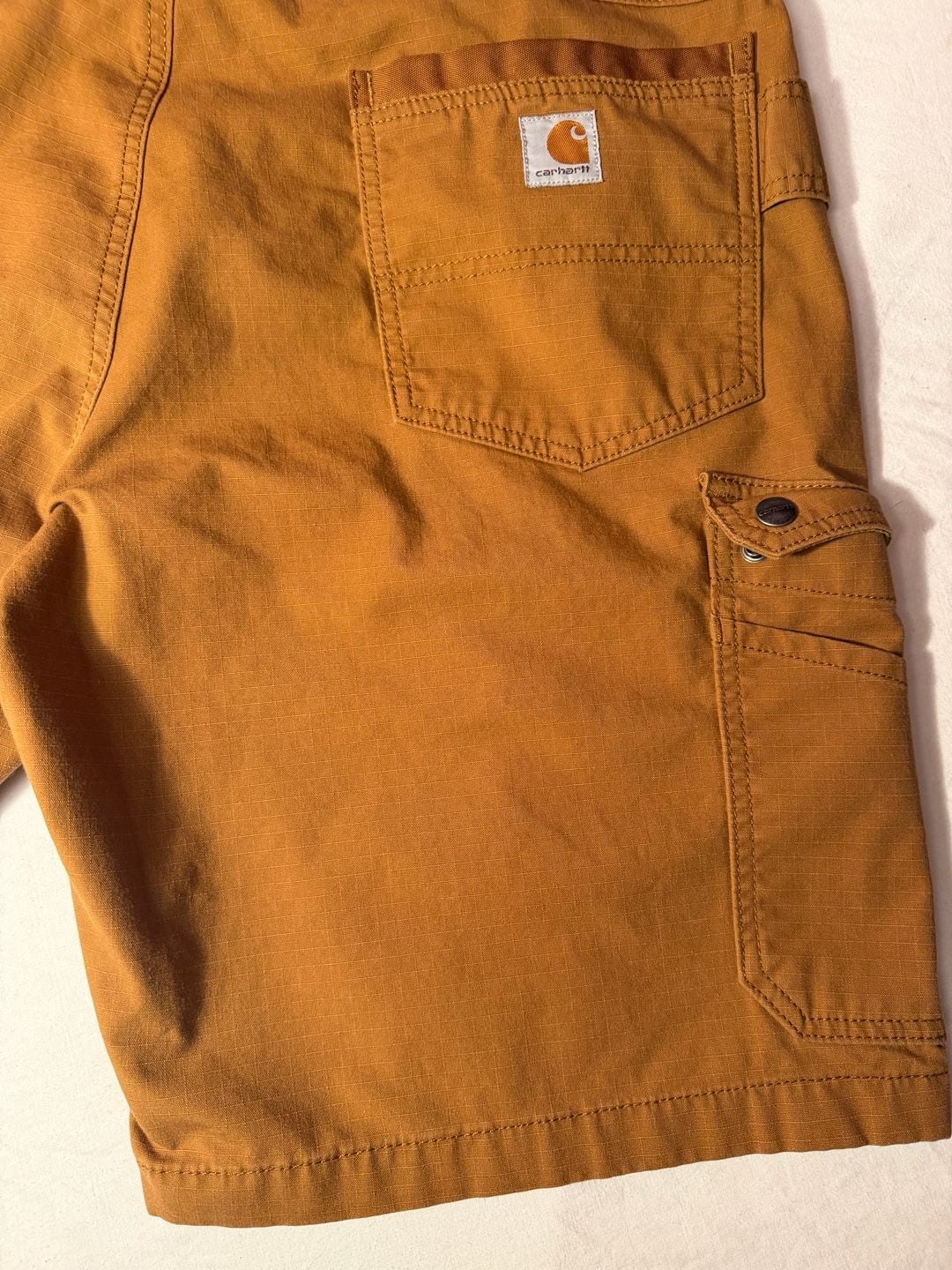 Carhartt Relaxed Fit Ripstop Cargo Shorts Brown 38 8