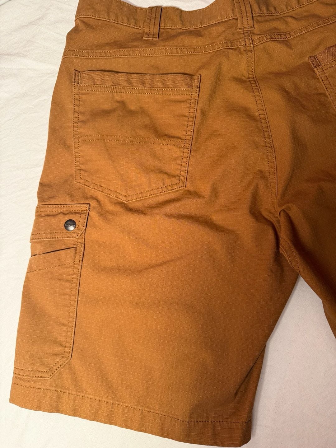 Carhartt Relaxed Fit Ripstop Cargo Shorts Brown 38 9