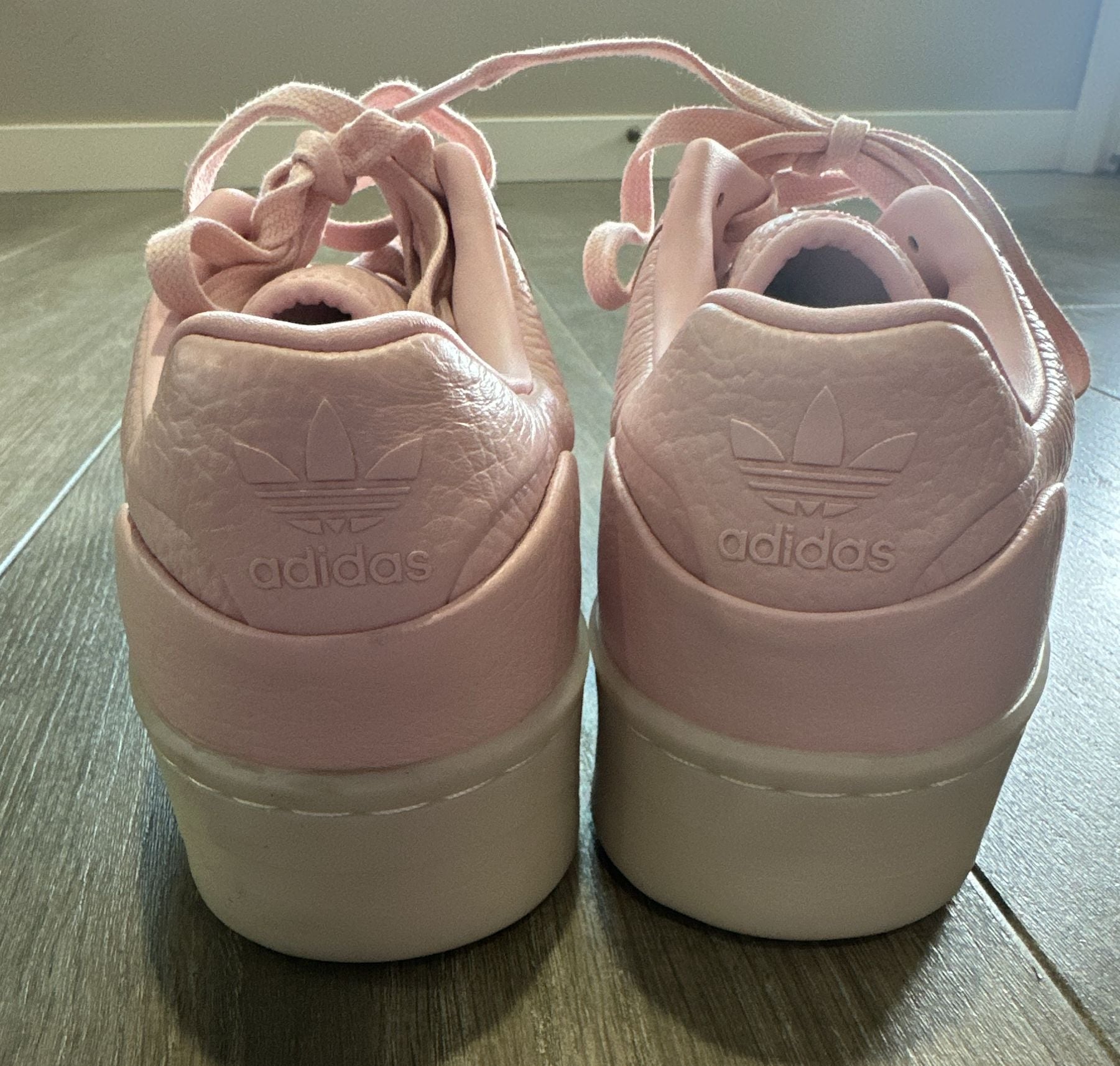 Adidas Originals Rivalry Lux Low Pink Unisex Leather Sneaker 7